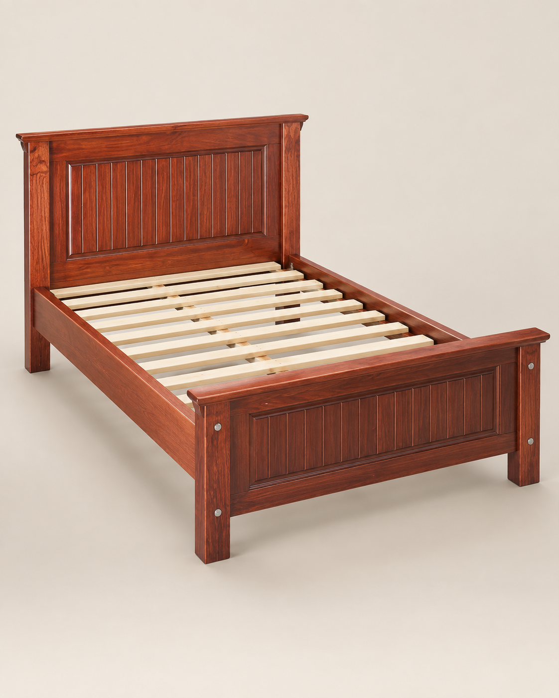 5 by 6 Panelled Bed — handcrafted African furniture by Executive furniture ke in Kenya (view 2)