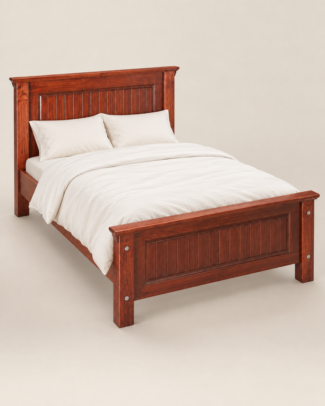 5 by 6 Panelled Bed — handcrafted African furniture by Executive furniture ke in Kenya (view 4)