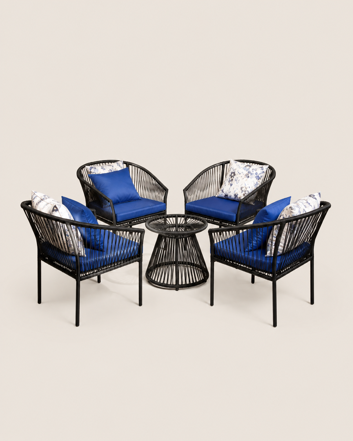 Amani Outdoor Lounge Set — handcrafted African outdoor by Outdoors furniture  in Kenya (view 2)