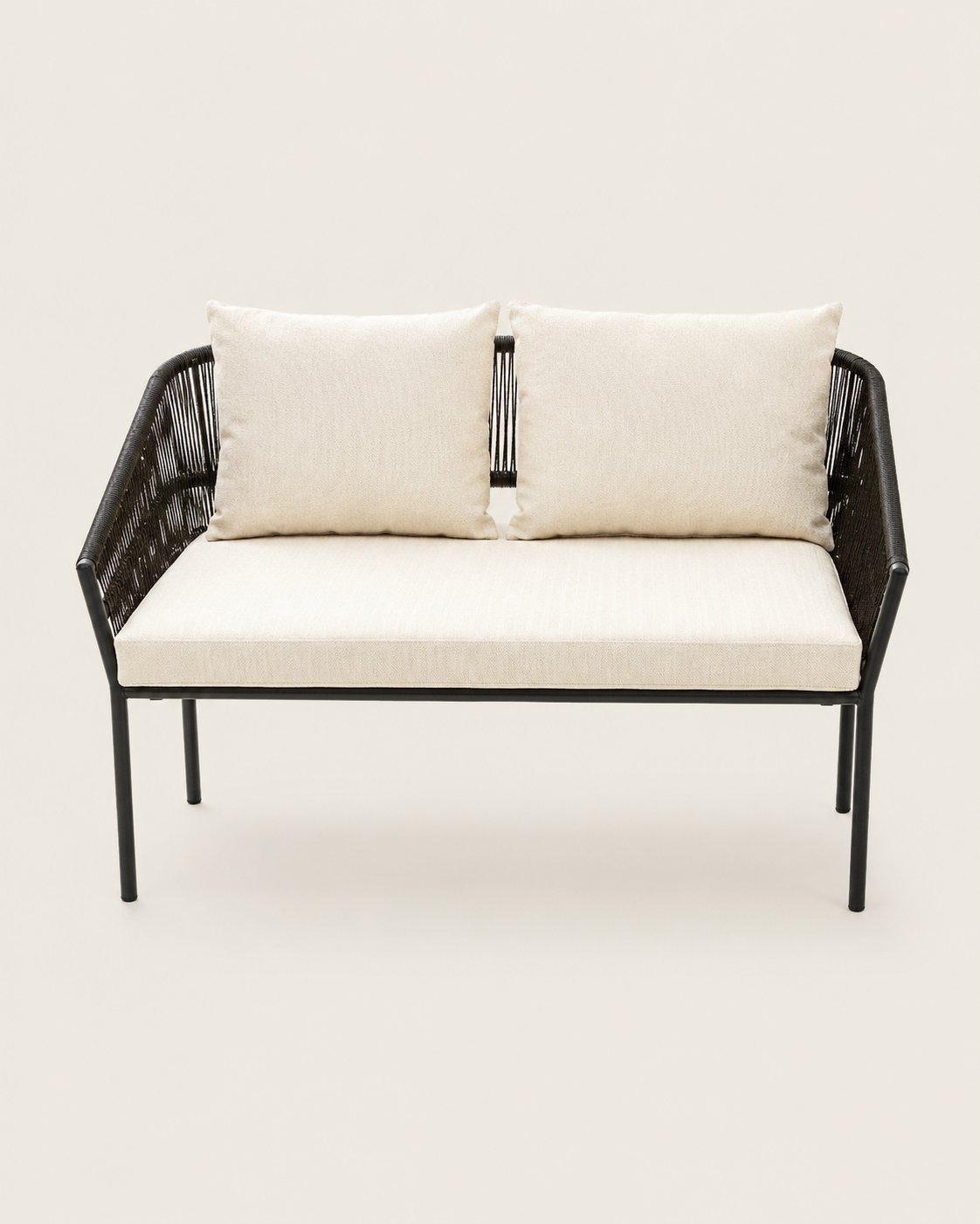 Fahari Kamba Outdoor Loveseat — handcrafted African outdoor by Tajil furniture  in Kenya