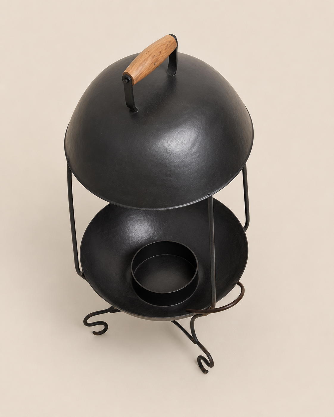 Sitatunga Fire Pit — handcrafted African lighting by marimart in Kenya (view 3)