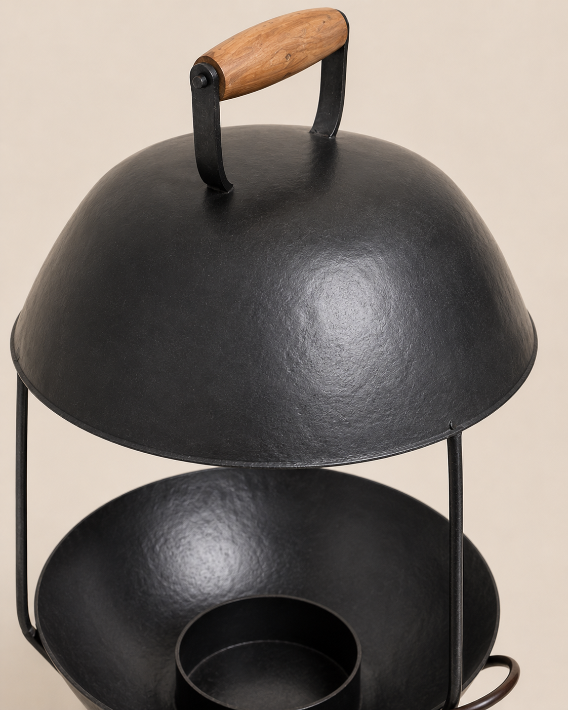 Sitatunga Fire Pit — handcrafted African lighting by marimart in Kenya (view 4)
