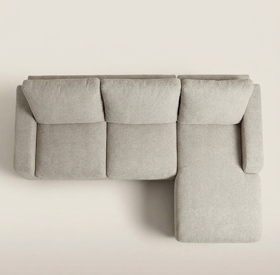 Mizani L Design Sofa — handcrafted African furniture by Eq furniture  in Kenya (view 2)