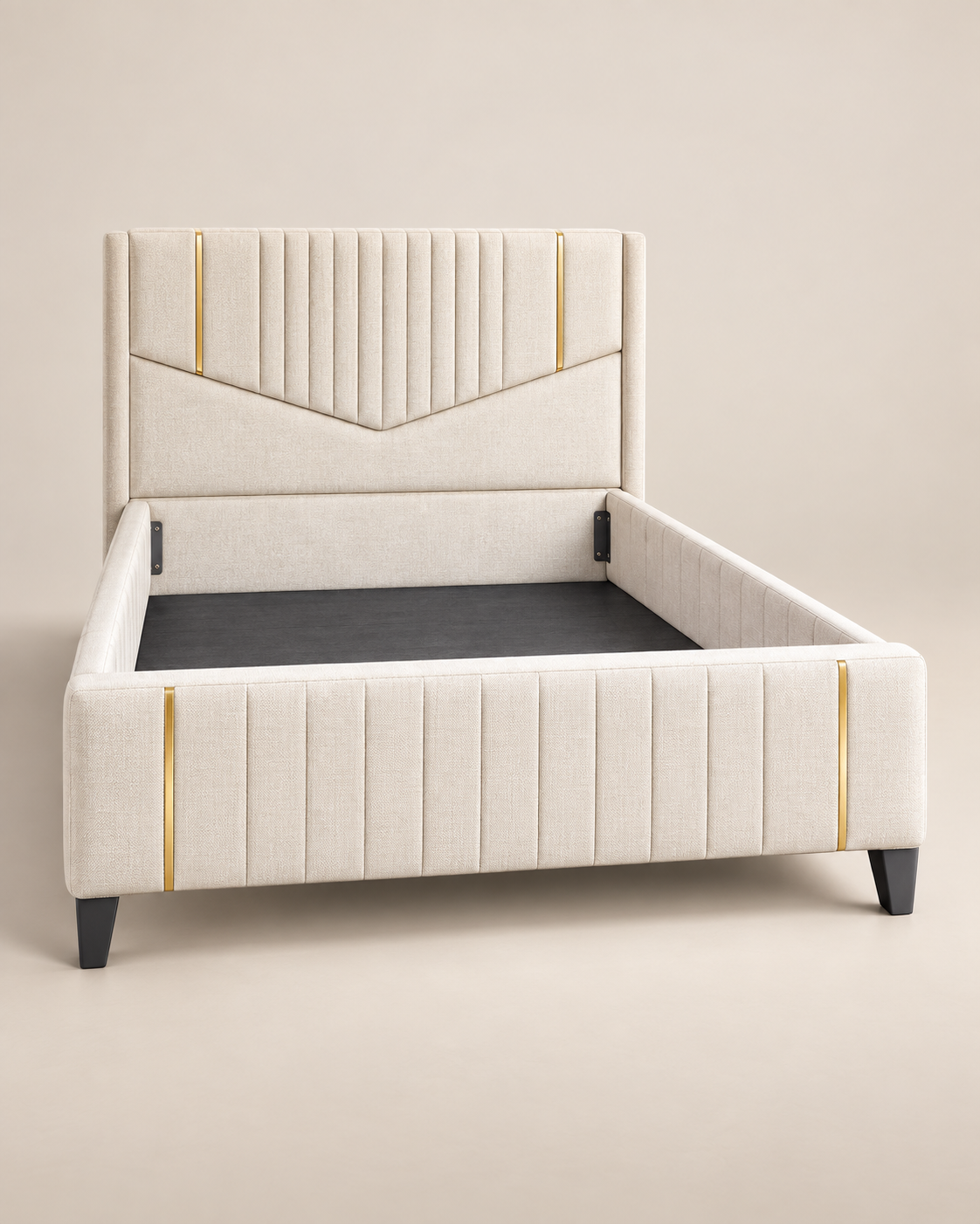 5by6 Upholstered Bed — handcrafted African furniture by Executive furniture ke in Kenya (view 3)