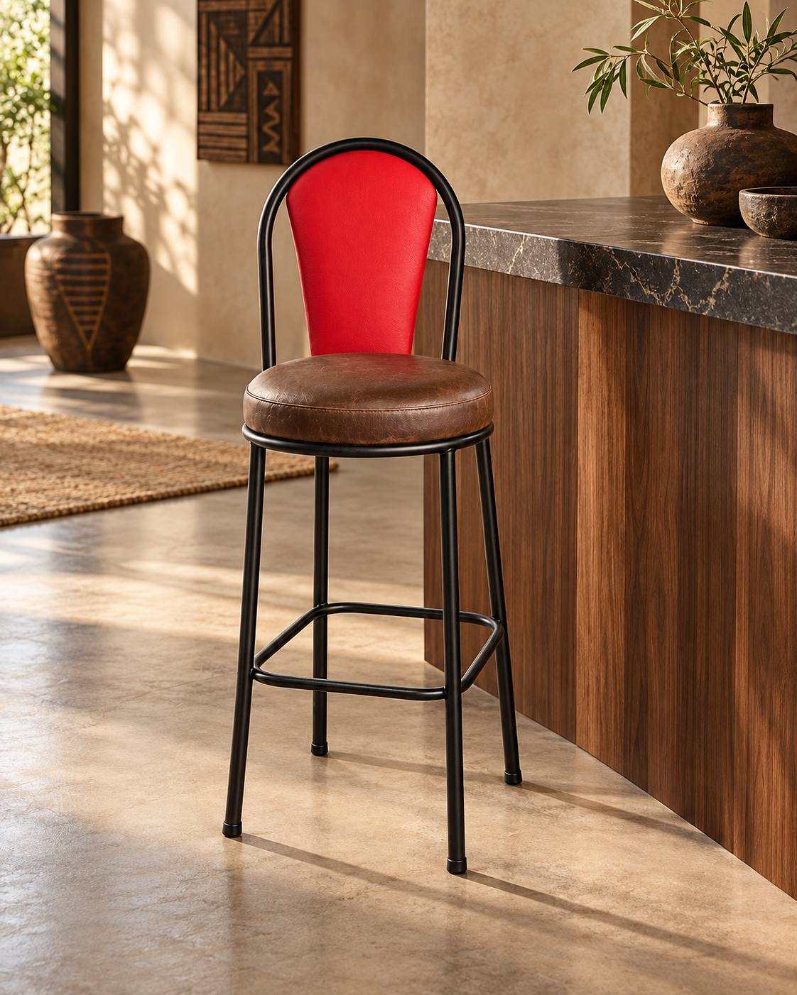 Chumvi Chair — handcrafted African furniture by Mamboline enterprise in Kenya (view 2)