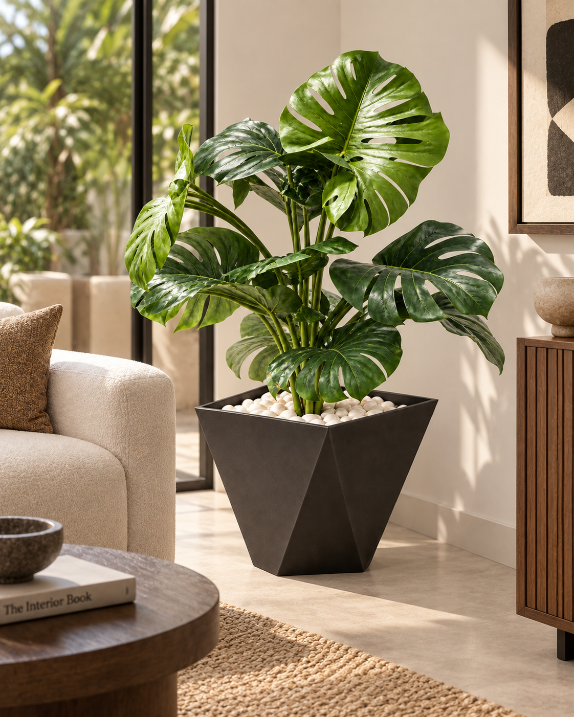 Mkiwa Planter — handcrafted African outdoor by Modernbuild  in Kenya