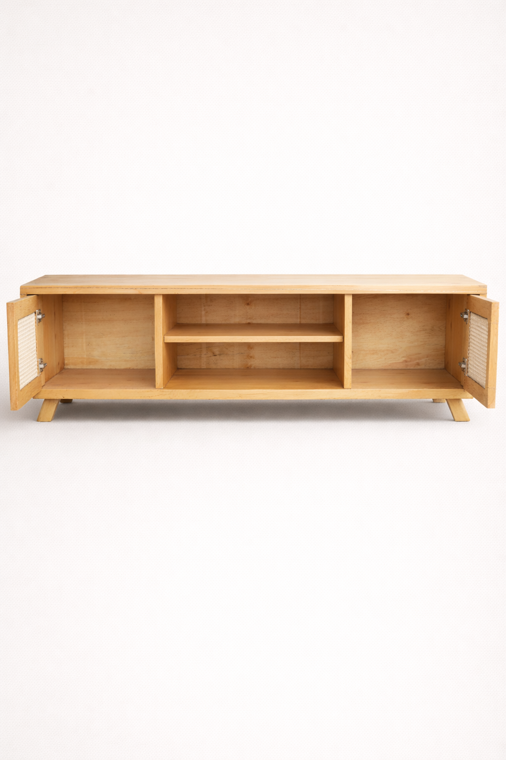 Jua Cypress Media Console Stand — handcrafted African furniture by Cozy lifestyle furniture  in Kenya (view 2)