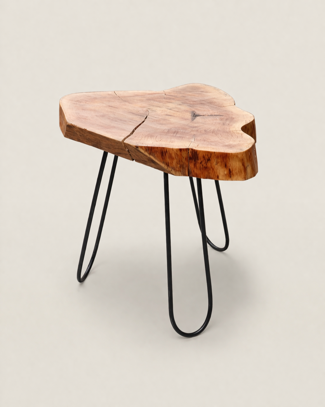 Mbamba Custom Shape Stool — handcrafted African furniture by Makey Stays in Kenya