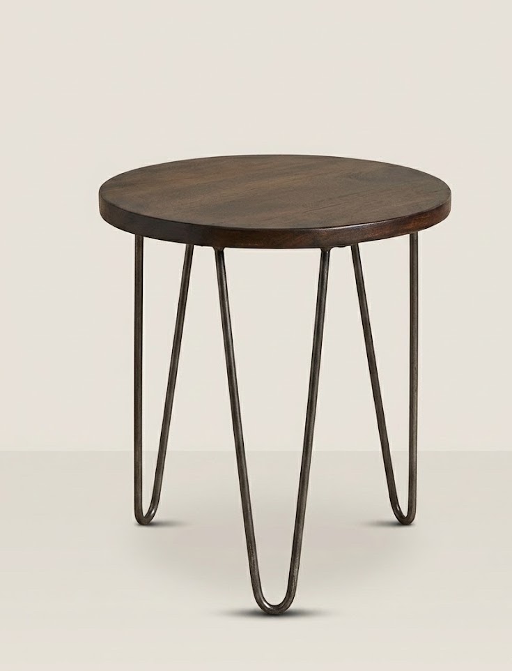 Oaida Shujaa Side Table — handcrafted African furniture by Neim furniture  in Kenya (view 2)