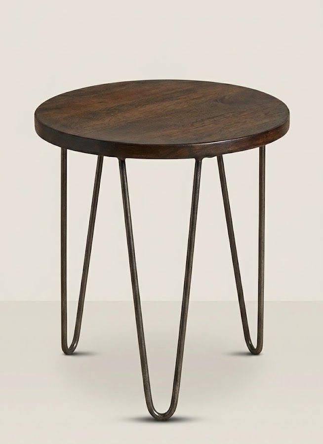 Oaida Shujaa Side Table — handcrafted African furniture by Neim furniture  in Kenya (view 3)