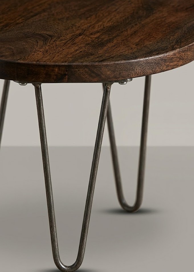 Oaida Shujaa Side Table — handcrafted African furniture by Neim furniture  in Kenya (view 4)