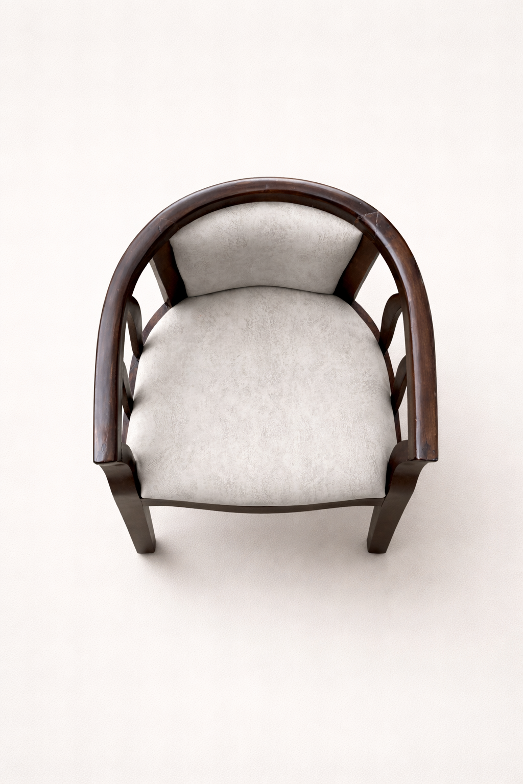 Mila Sura Barrel Chair — handcrafted African furniture by Sue Woodland furniture in Kenya (view 2)