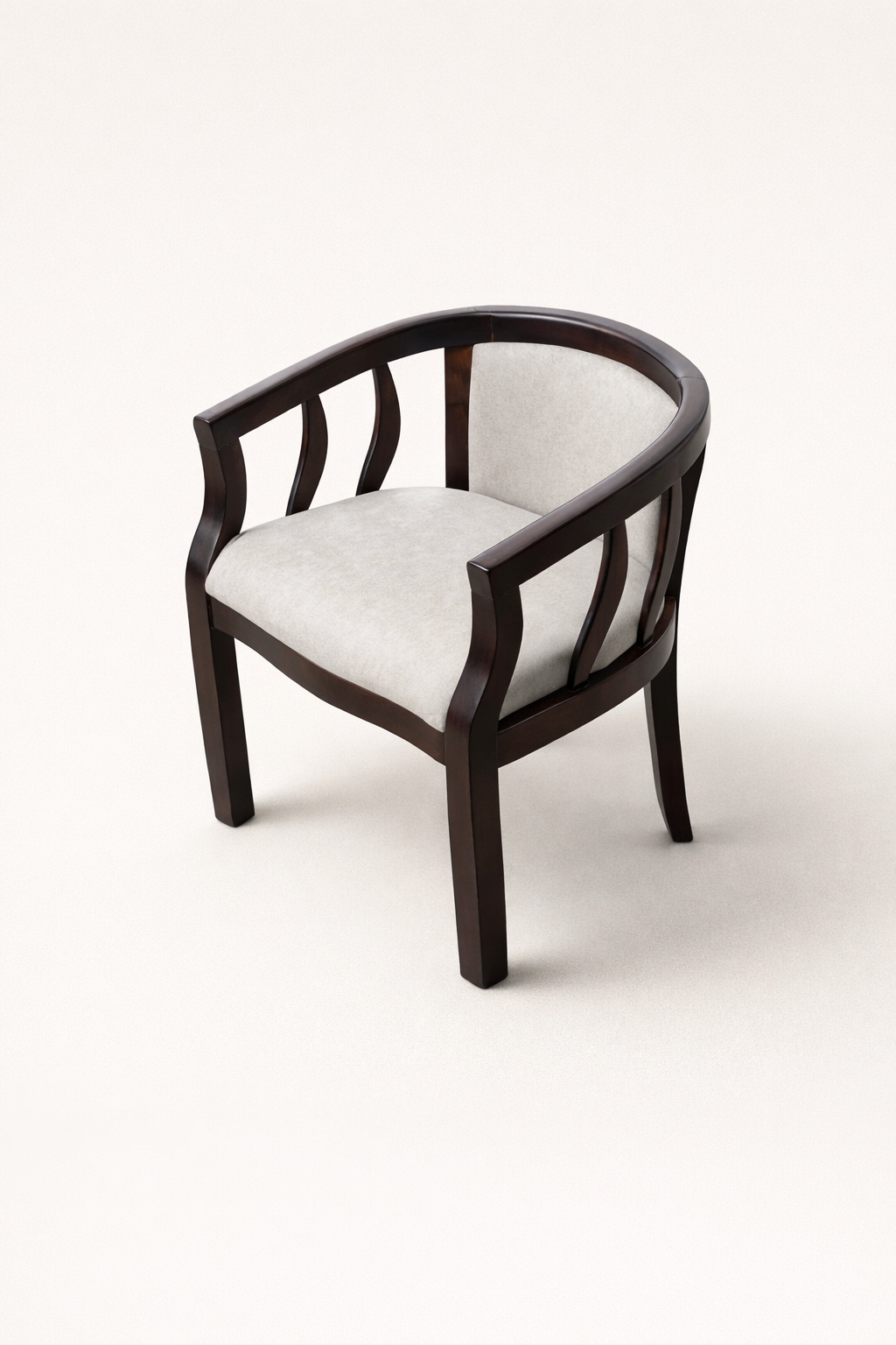 Mila Sura Barrel Chair — handcrafted African furniture by Sue Woodland furniture in Kenya