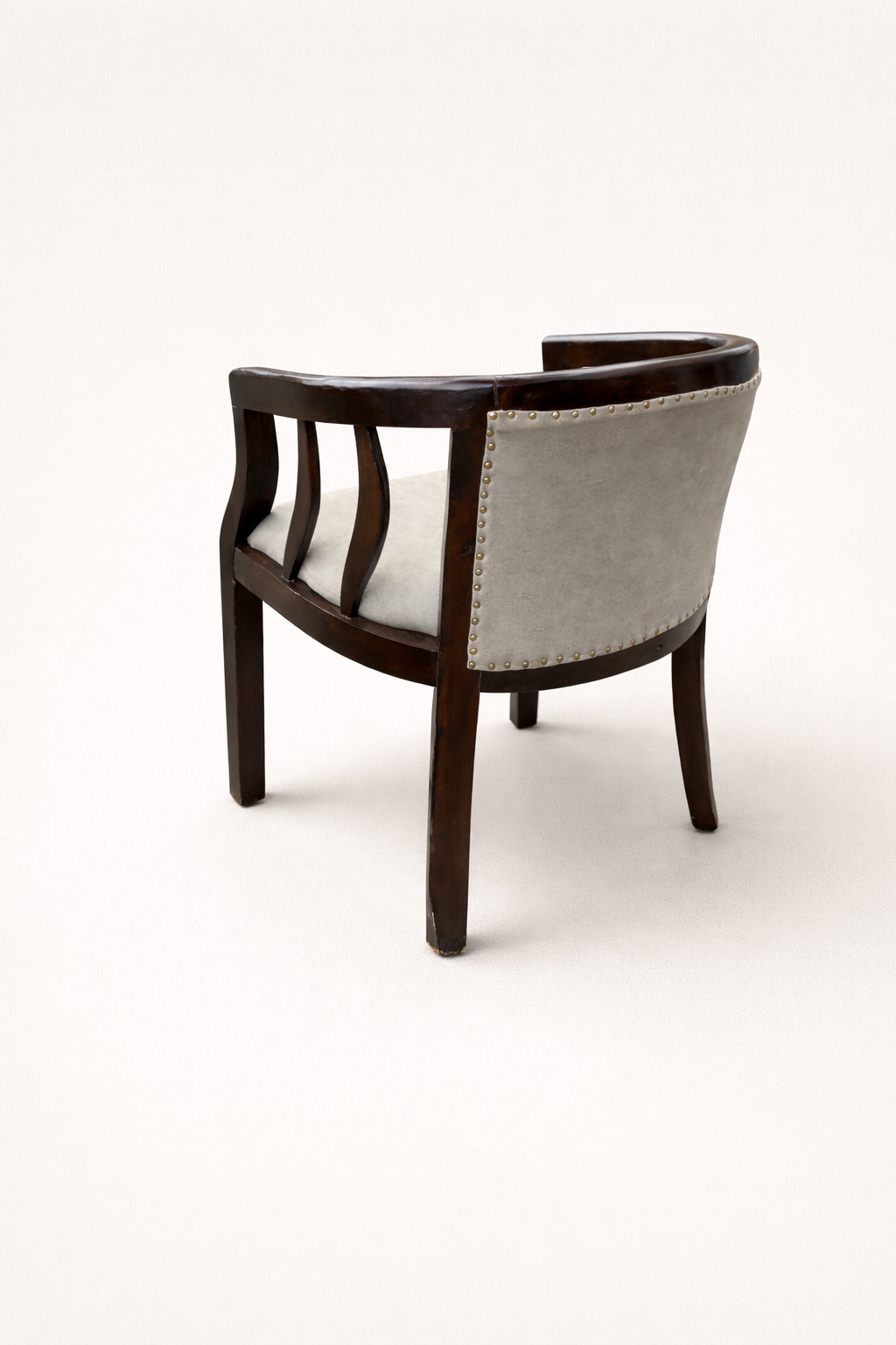 Mila Sura Barrel Chair — handcrafted African furniture by Sue Woodland furniture in Kenya (view 3)