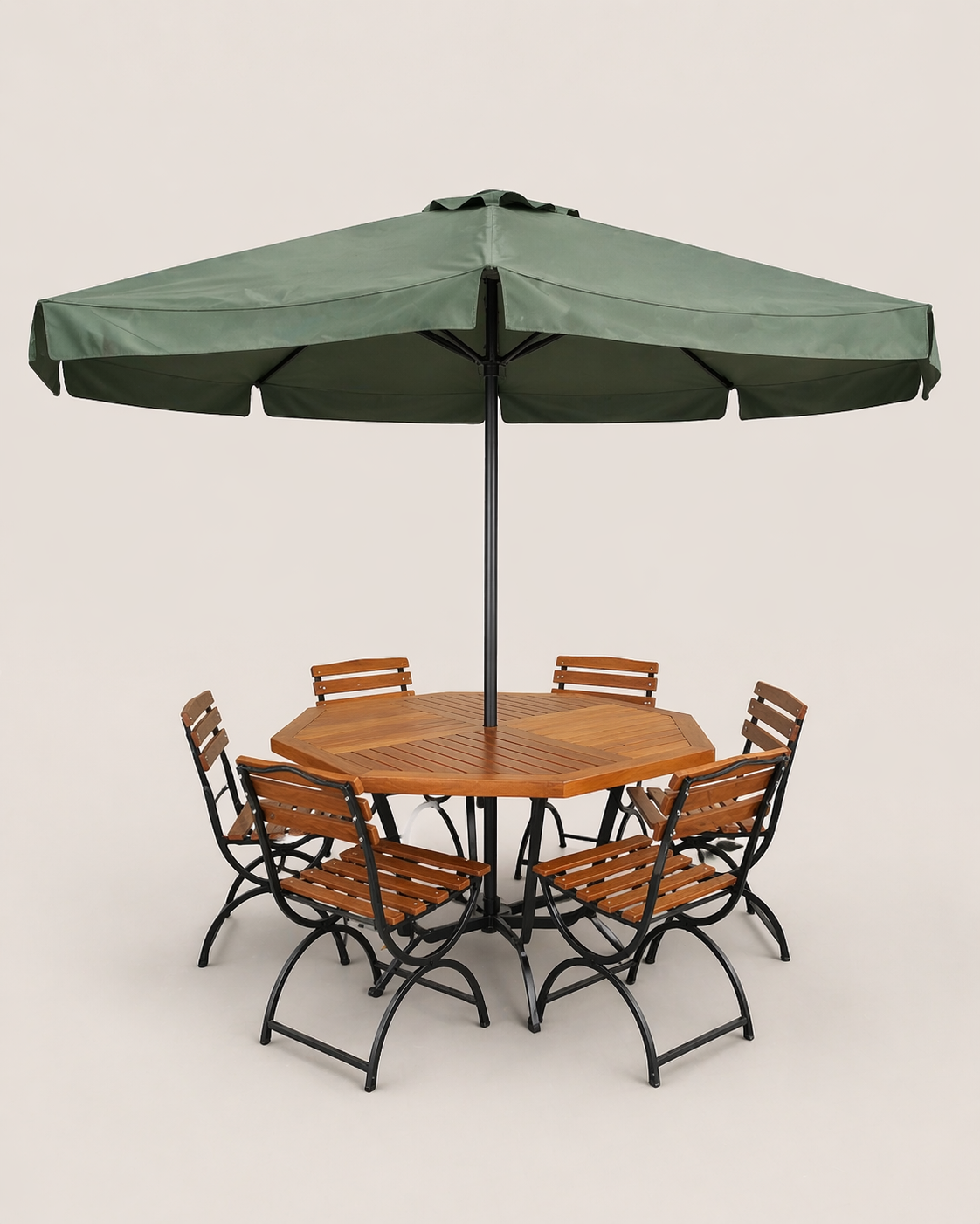Mawingu Garden Table Set — handcrafted African outdoor by Mt sinai in Kenya (view 2)