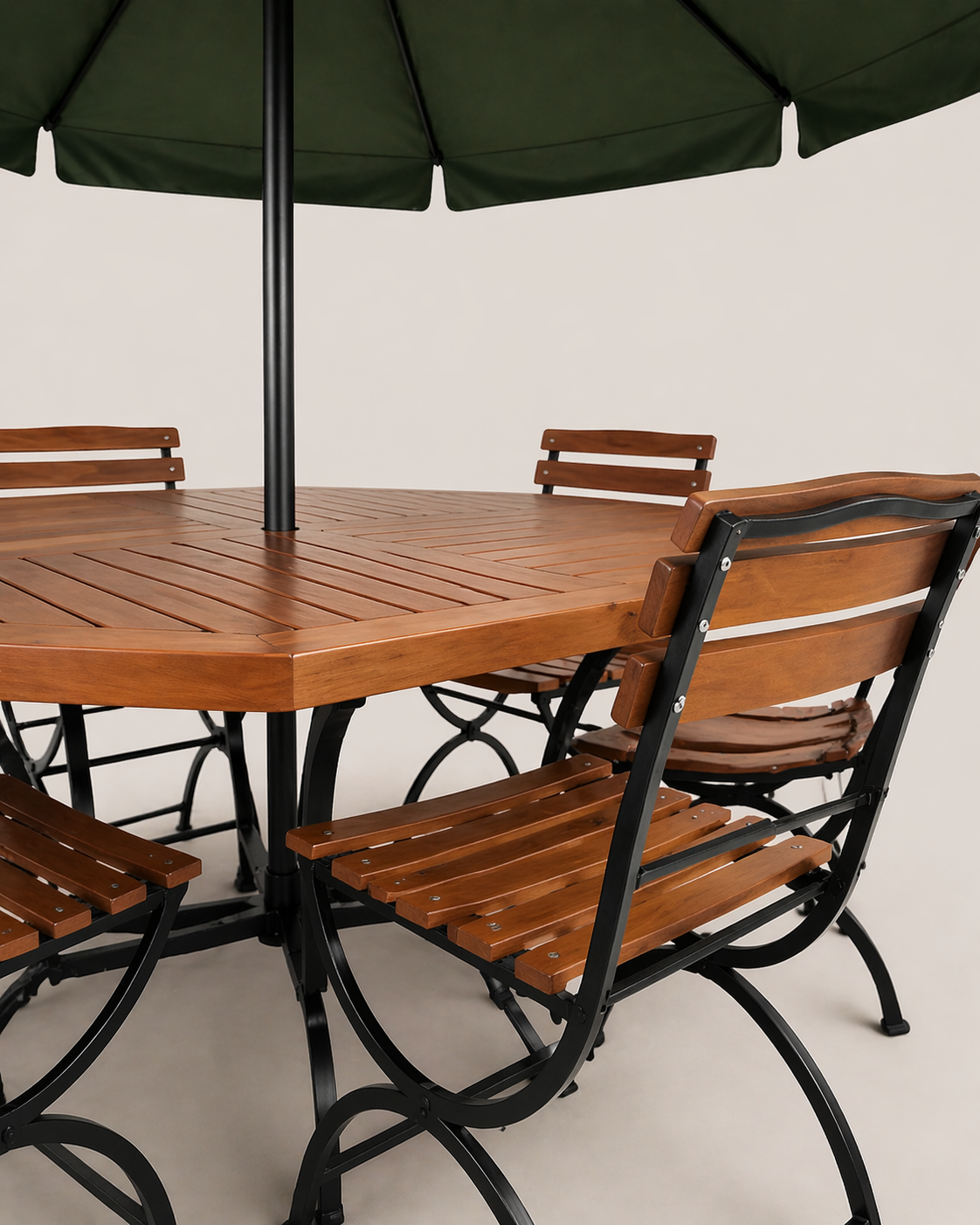 Mawingu Garden Table Set — handcrafted African outdoor by Mt sinai in Kenya (view 3)