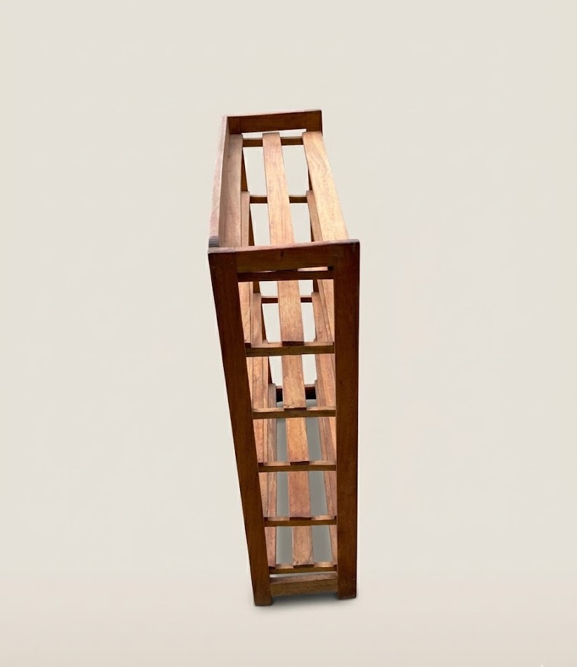 Mbegu Shoe Rack — handcrafted African furniture by Vincent furniture  in Kenya (view 3)