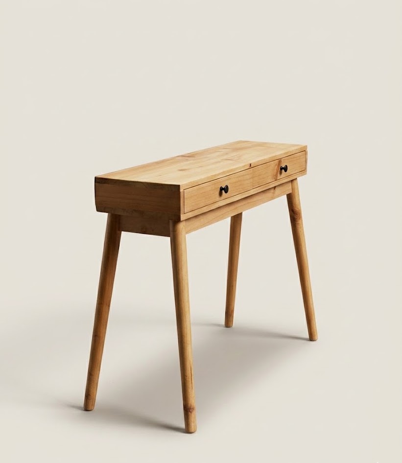 Console Table Kamba Slimline — handcrafted African furniture by Charliesfabke  in Kenya (view 2)
