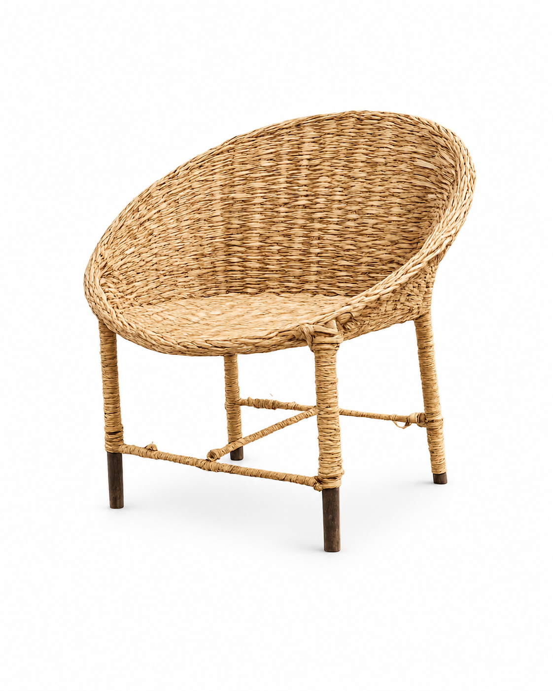 Ayani Lounge Chair — handcrafted African outdoor by Joseph craft in Kenya