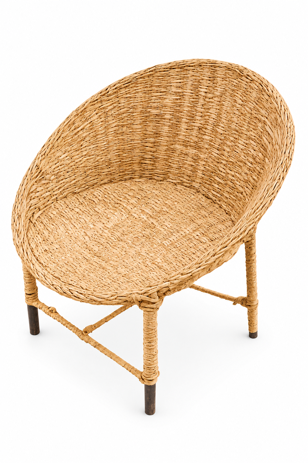 Ayani Lounge Chair — handcrafted African outdoor by Joseph craft in Kenya (view 2)