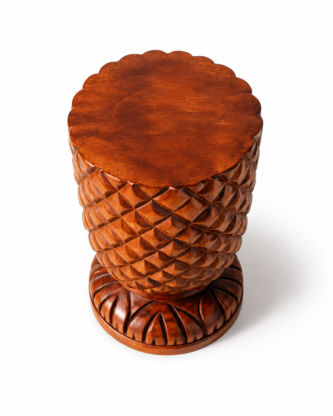 Fumbo Stool — handcrafted African outdoor by high point in Kenya (view 2)