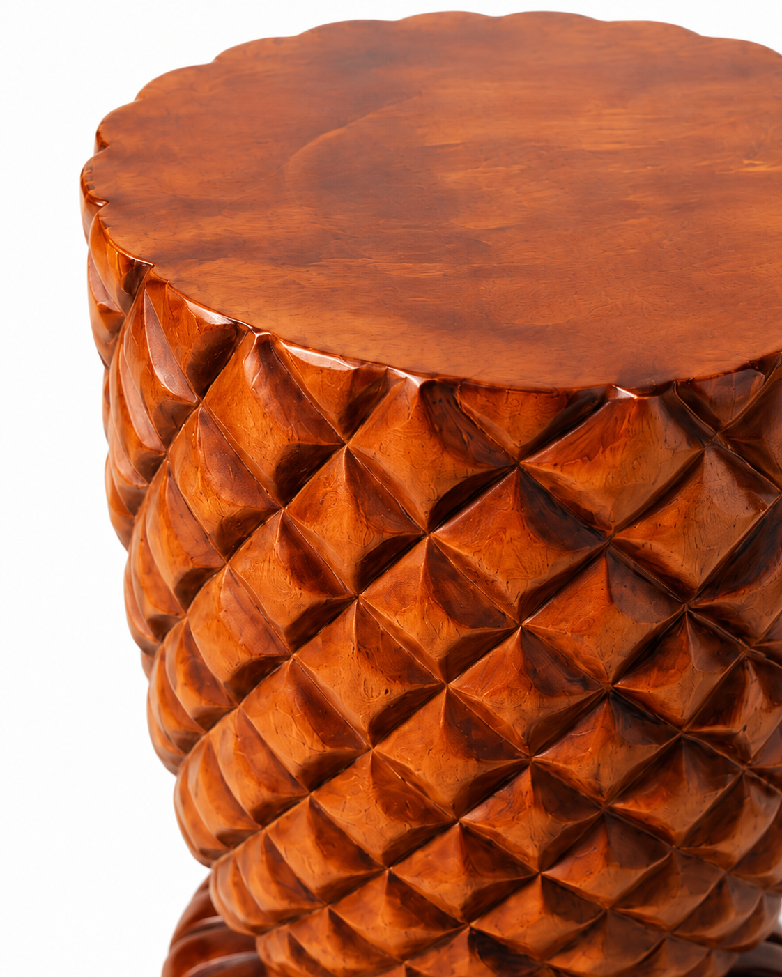 Fumbo Stool — handcrafted African outdoor by high point in Kenya (view 3)