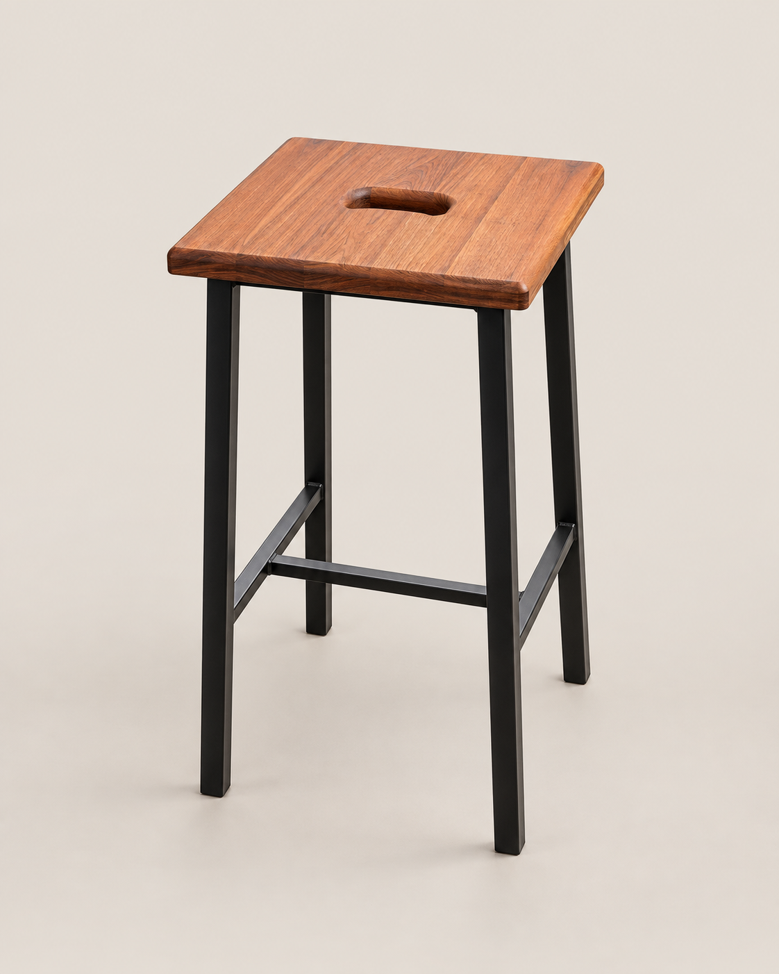 Dafubora Counter Stool — handcrafted African outdoor by Benmis furniture and fabricators in Kenya (view 3)