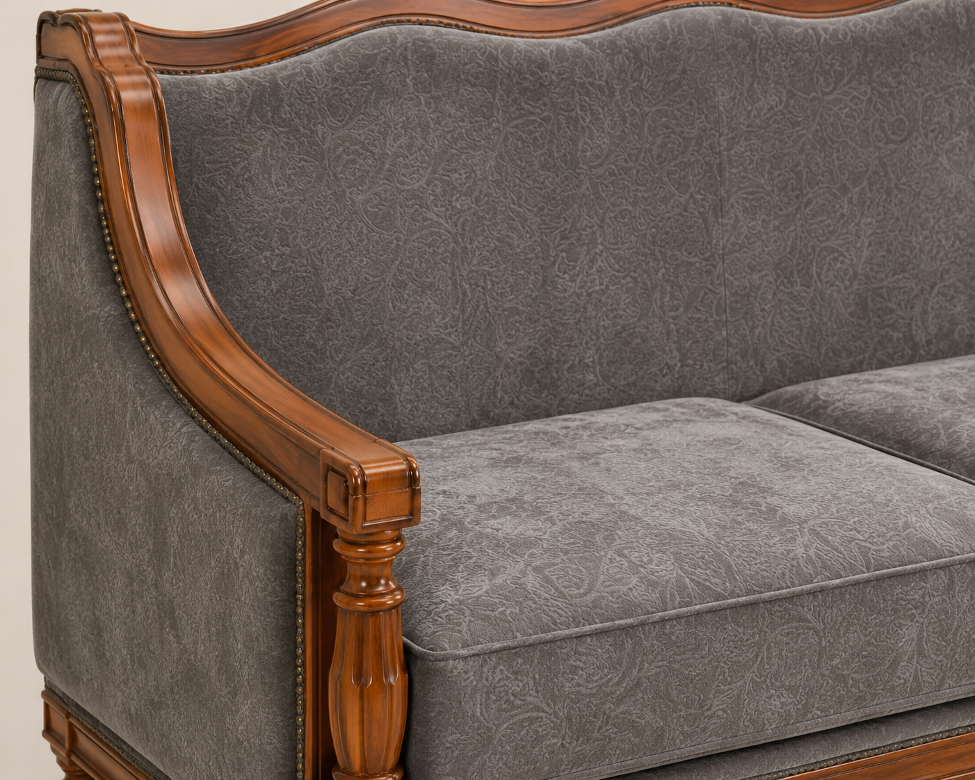 Zuberi Heritage Sofa Set — handcrafted African furniture by King Basu furniture and Decor  in Kenya (view 4)