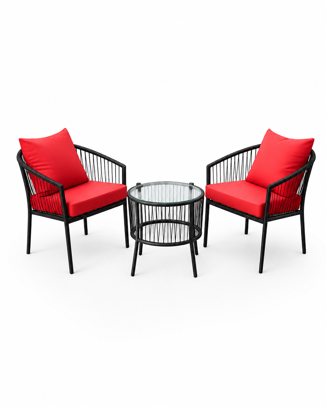 Thabu Patio Set — handcrafted African outdoor by Nawiri Furniture in Kenya