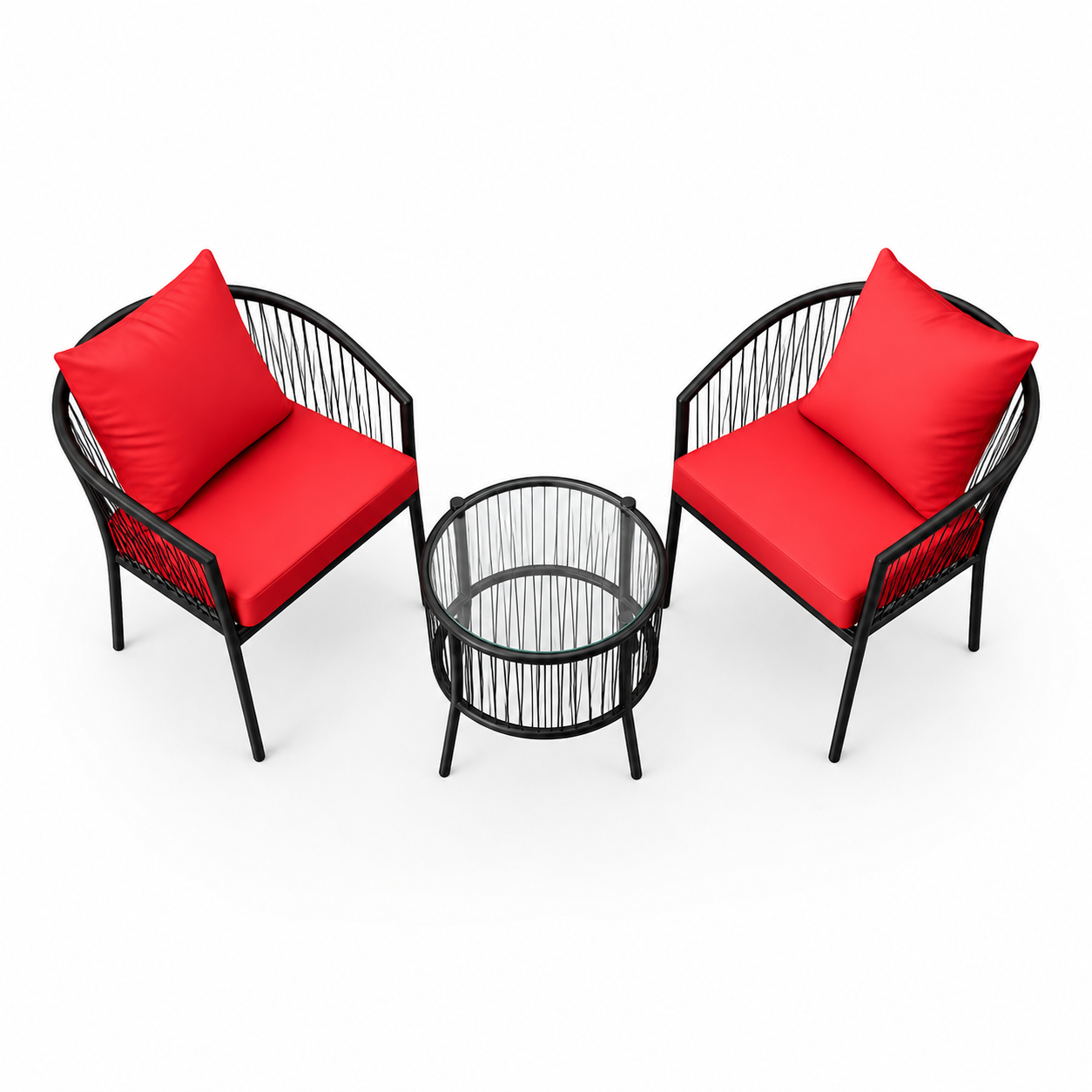 Thabu Patio Set — handcrafted African outdoor by Nawiri Furniture in Kenya (view 2)