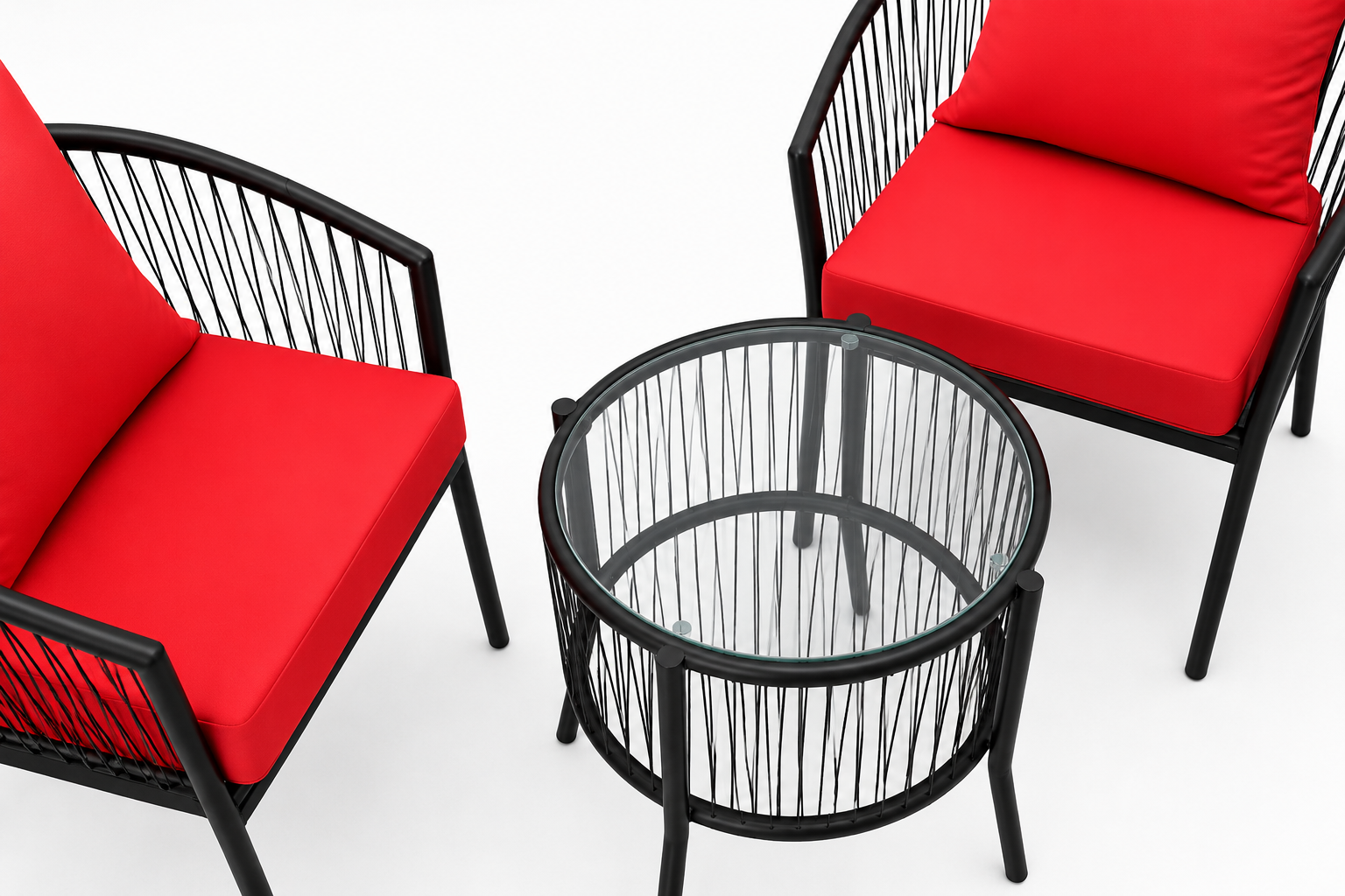Thabu Patio Set — handcrafted African outdoor by Nawiri Furniture in Kenya (view 3)