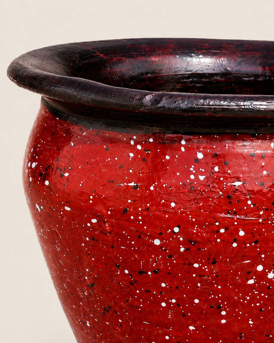 Siafa Terracotta Planter — handcrafted African outdoor by Terry scape in Kenya (view 3)