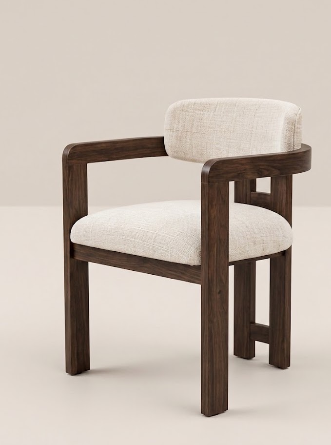 Ofune Dining Chair — handcrafted African furniture by Shelwood Furniture  in Kenya (view 2)