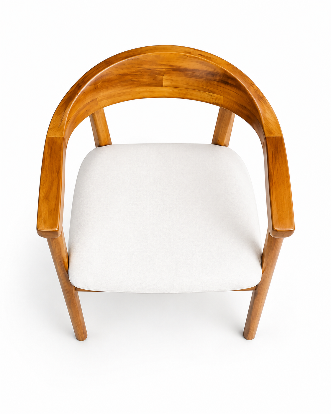 Echen Mvule Dining Chair — handcrafted African furniture by Boniz future in Kenya (view 2)