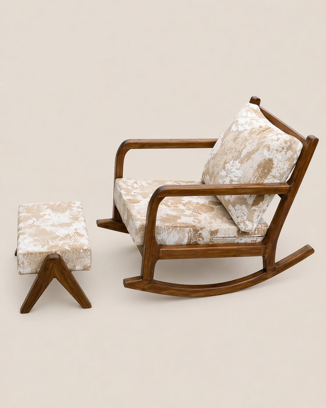 Dabaiki Rocking Chair — handcrafted African furniture by Eq furniture  in Kenya (view 2)
