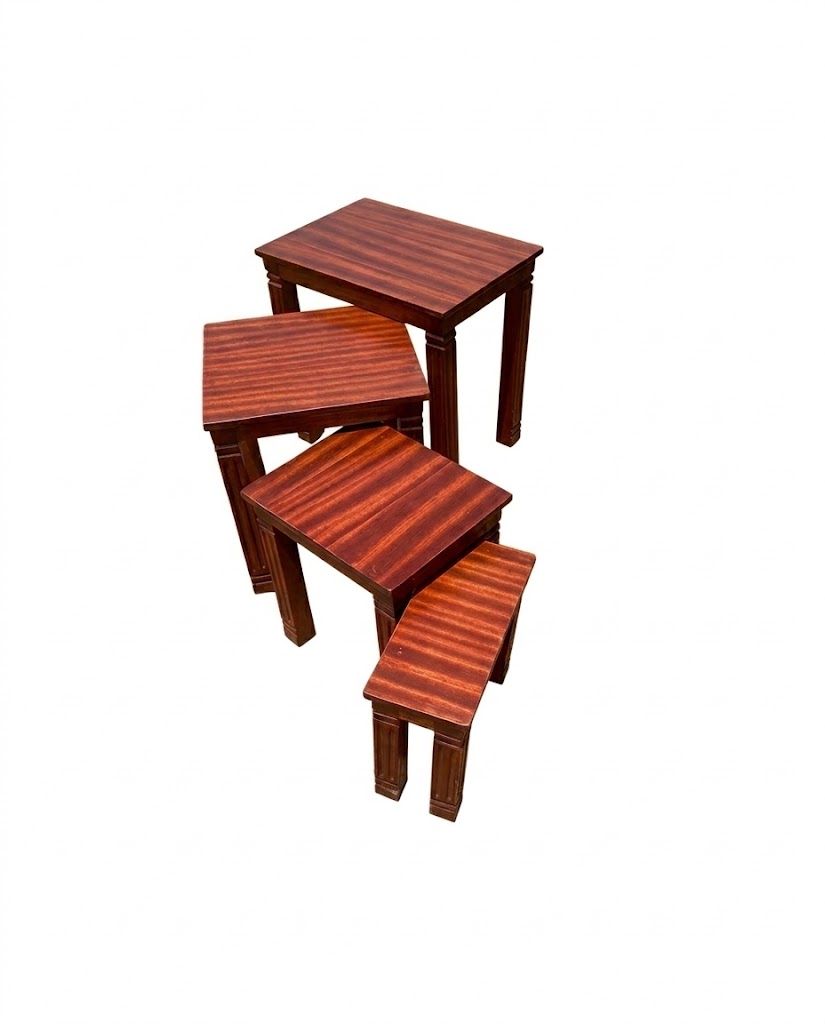 Nest Off Stools Seti — handcrafted African furniture by Zidanekisilu148 in Kenya (view 3)