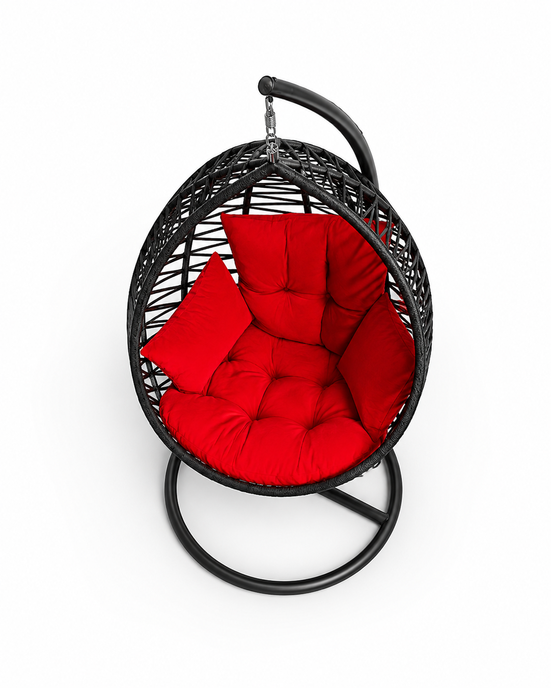 Dovwe Hanging Lounge Chair — handcrafted African outdoor by John furniture  in Kenya (view 2)