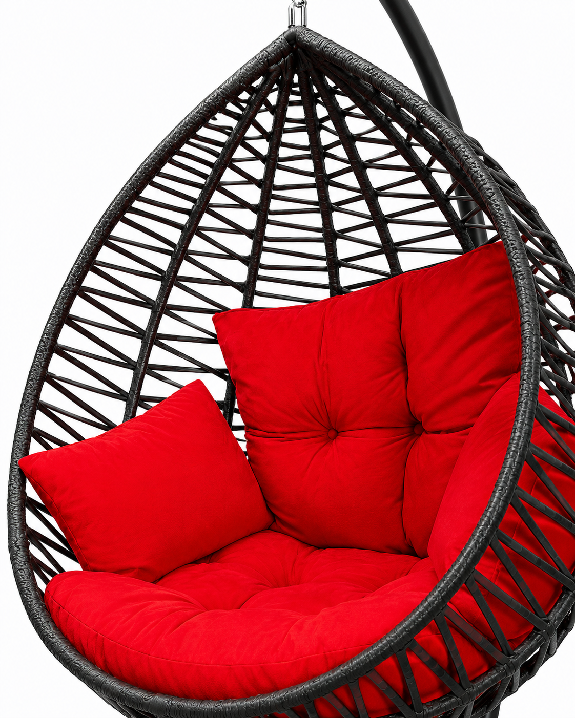 Dovwe Hanging Lounge Chair — handcrafted African outdoor by John furniture  in Kenya (view 3)