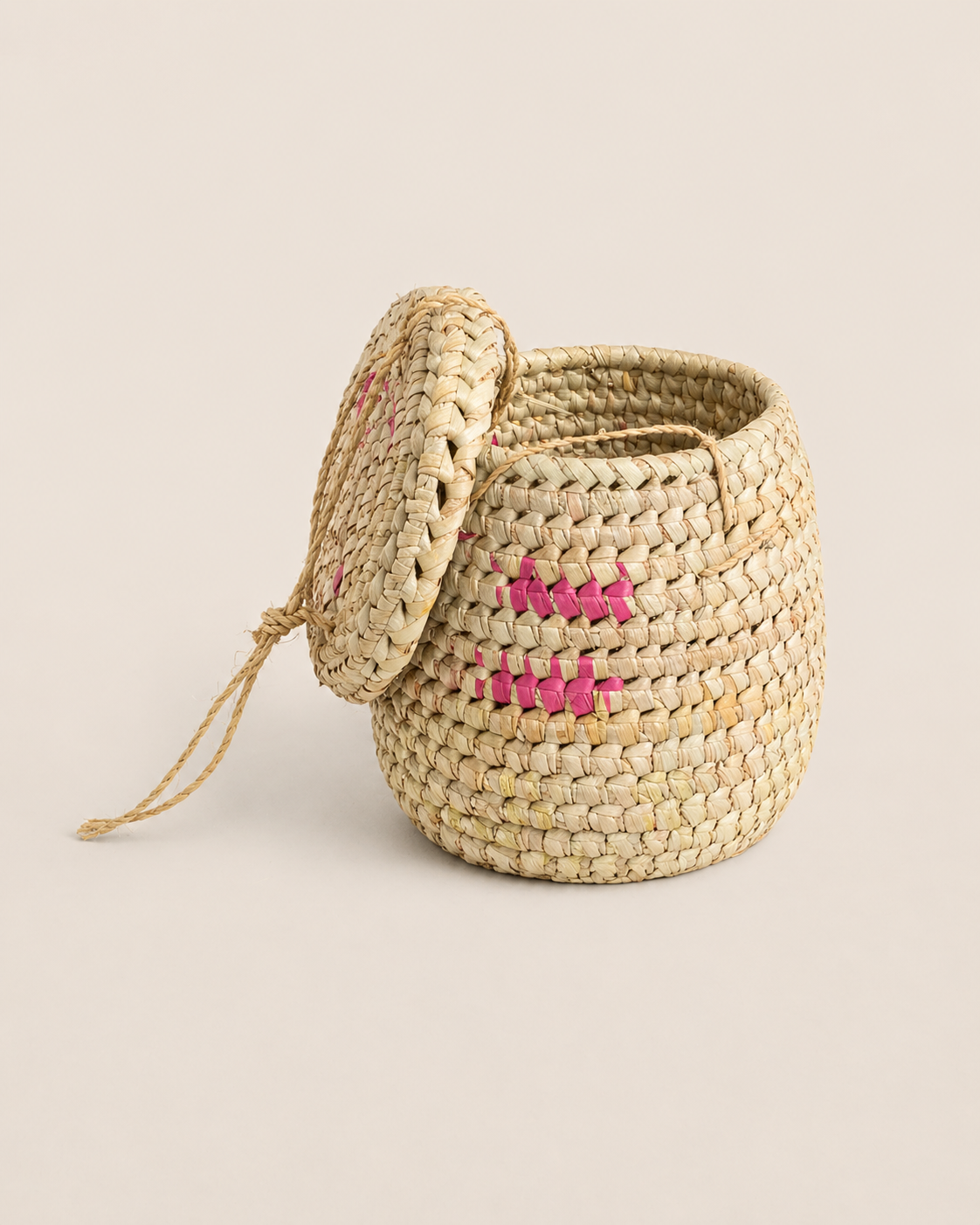 Eshia Woven Basket — handcrafted African furniture by Miche Miche in Kenya (view 2)