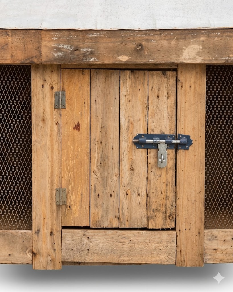 Adili Outdoor Foraging Hutch — handcrafted African outdoor by Miche Miche in Kenya (view 3)