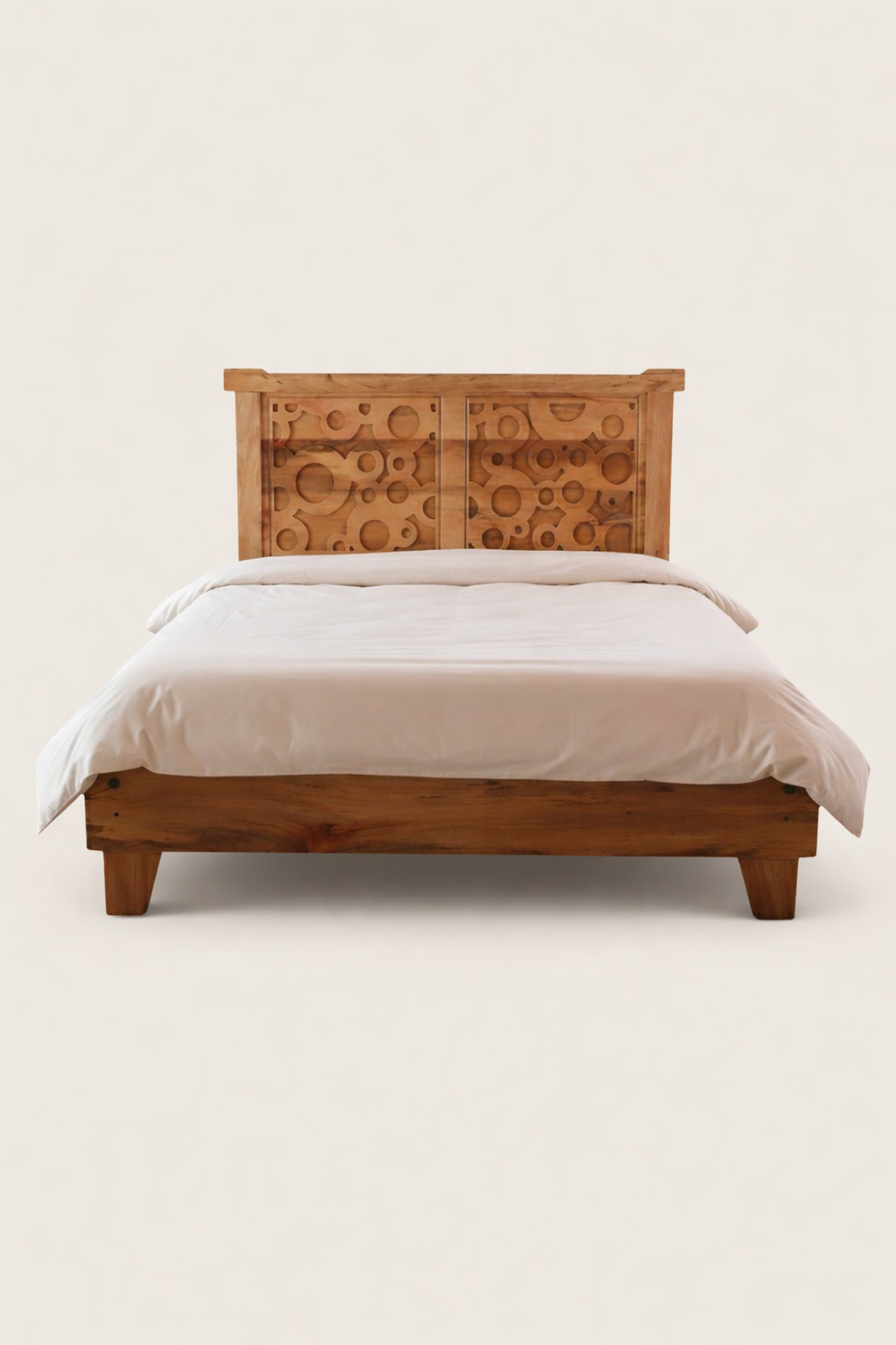 Hadhi Mango Wood Bed — handcrafted African furniture by Classic Furniture in Kenya