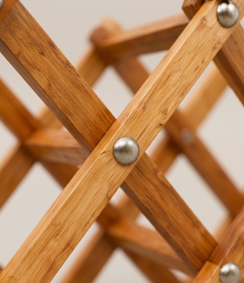Sotera Pallet Wine Rack — handcrafted African furniture by Zawadi designs  in Kenya (view 4)