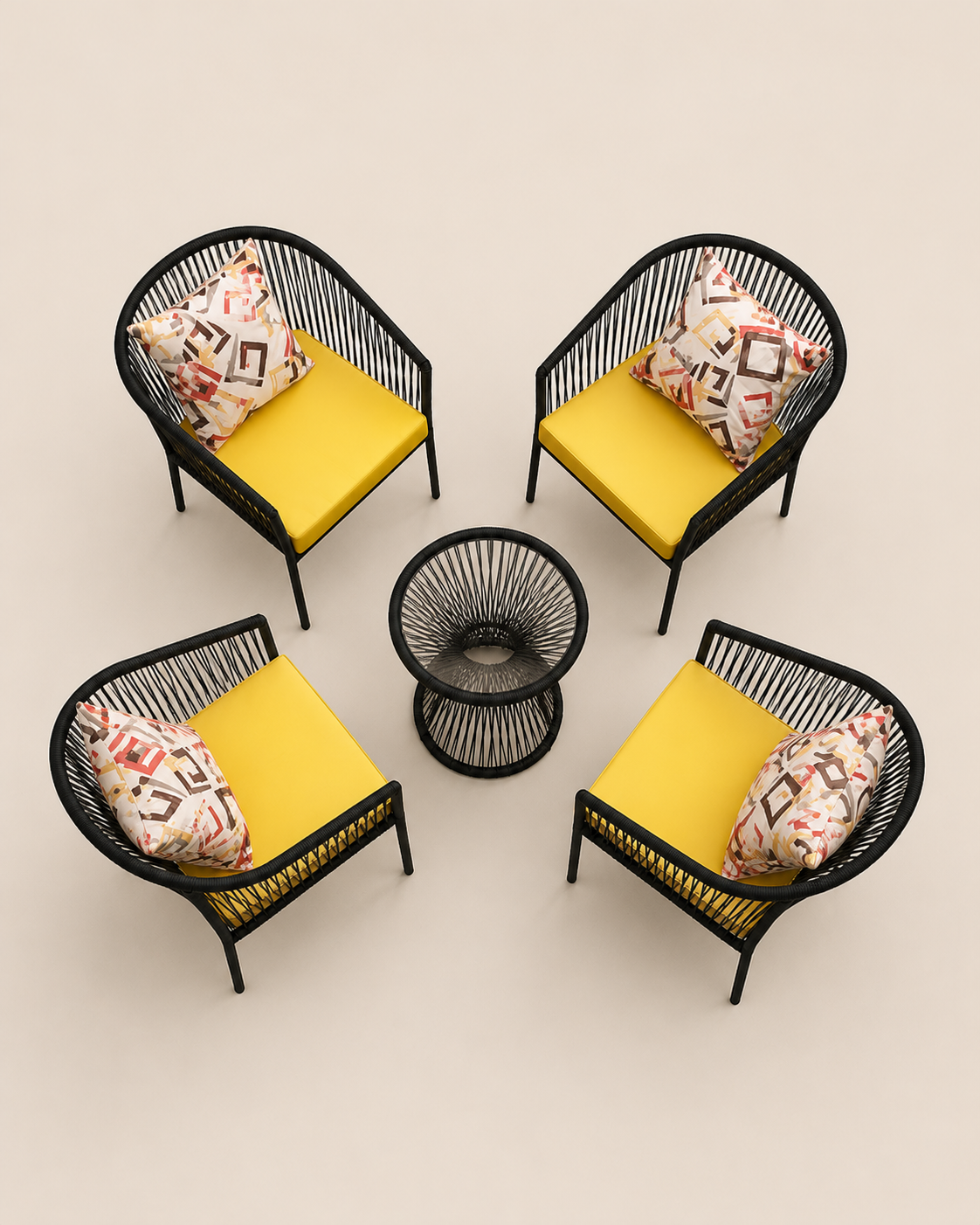 Jua Outdoor Lounge Set — handcrafted African outdoor by Outdoors furniture  in Kenya (view 3)