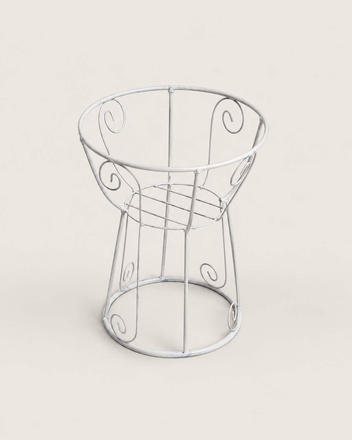 Achebe Metal Planter Stand — handcrafted African outdoor by Paulinemumu4 in Kenya