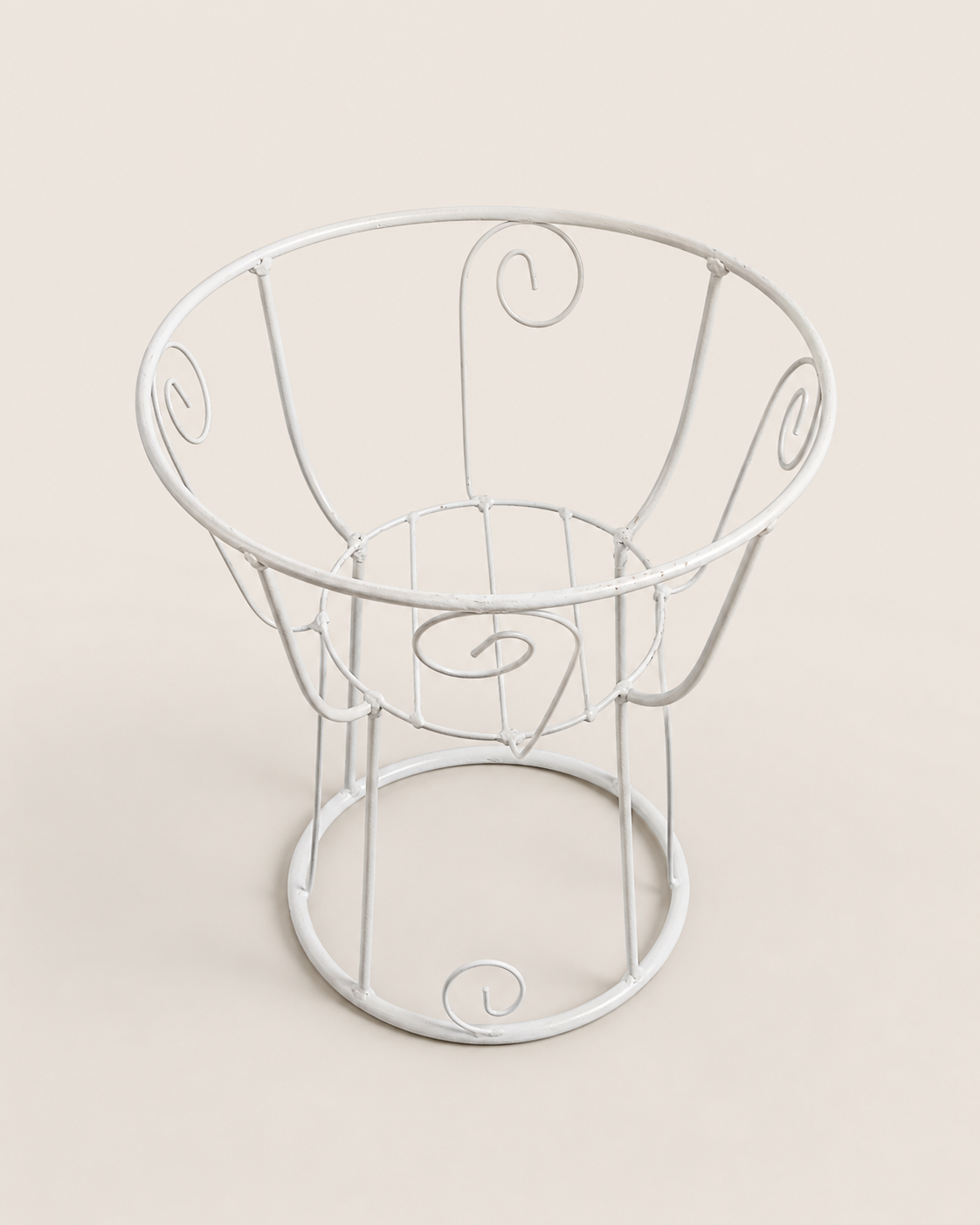 Achebe Metal Planter Stand — handcrafted African outdoor by Paulinemumu4 in Kenya (view 2)