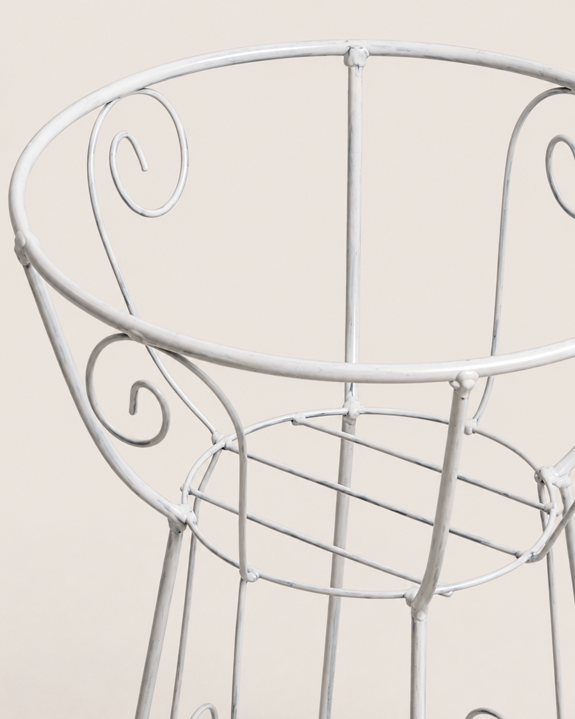 Achebe Metal Planter Stand — handcrafted African outdoor by Paulinemumu4 in Kenya (view 3)