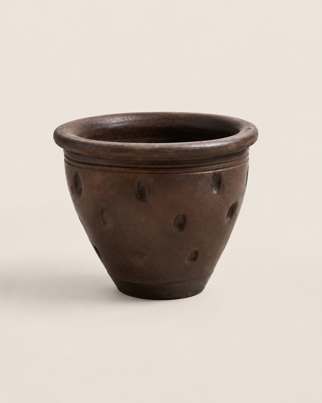 Elian Terracotta Outdoor Planter — handcrafted African outdoor by Jawaflowers  in Kenya