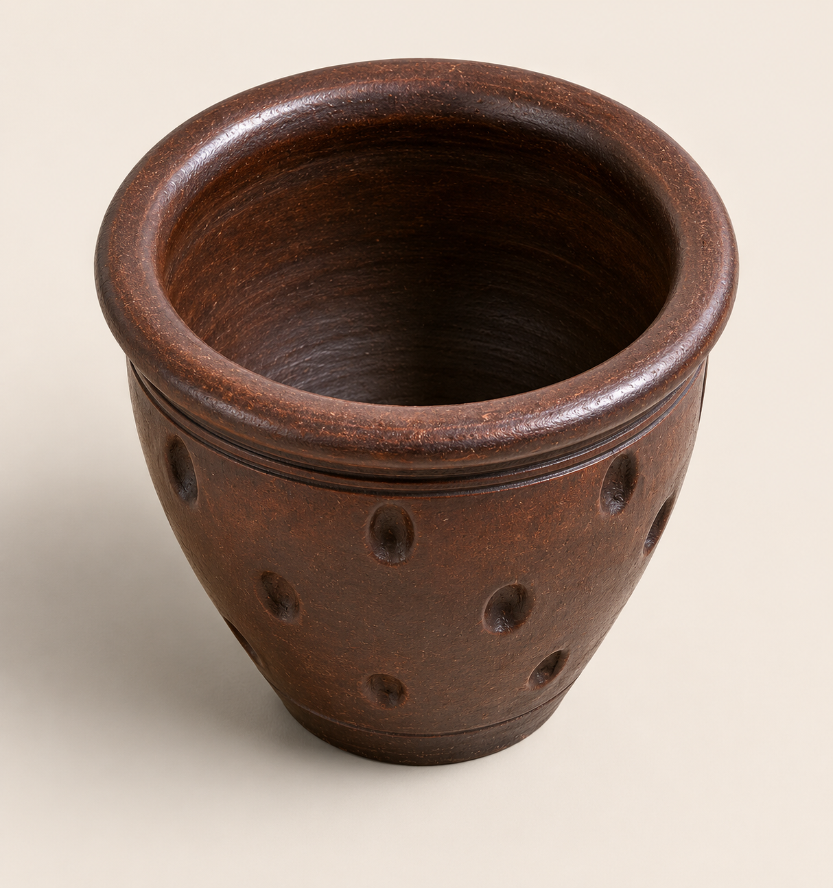 Elian Terracotta Outdoor Planter — handcrafted African outdoor by Jawaflowers  in Kenya (view 2)