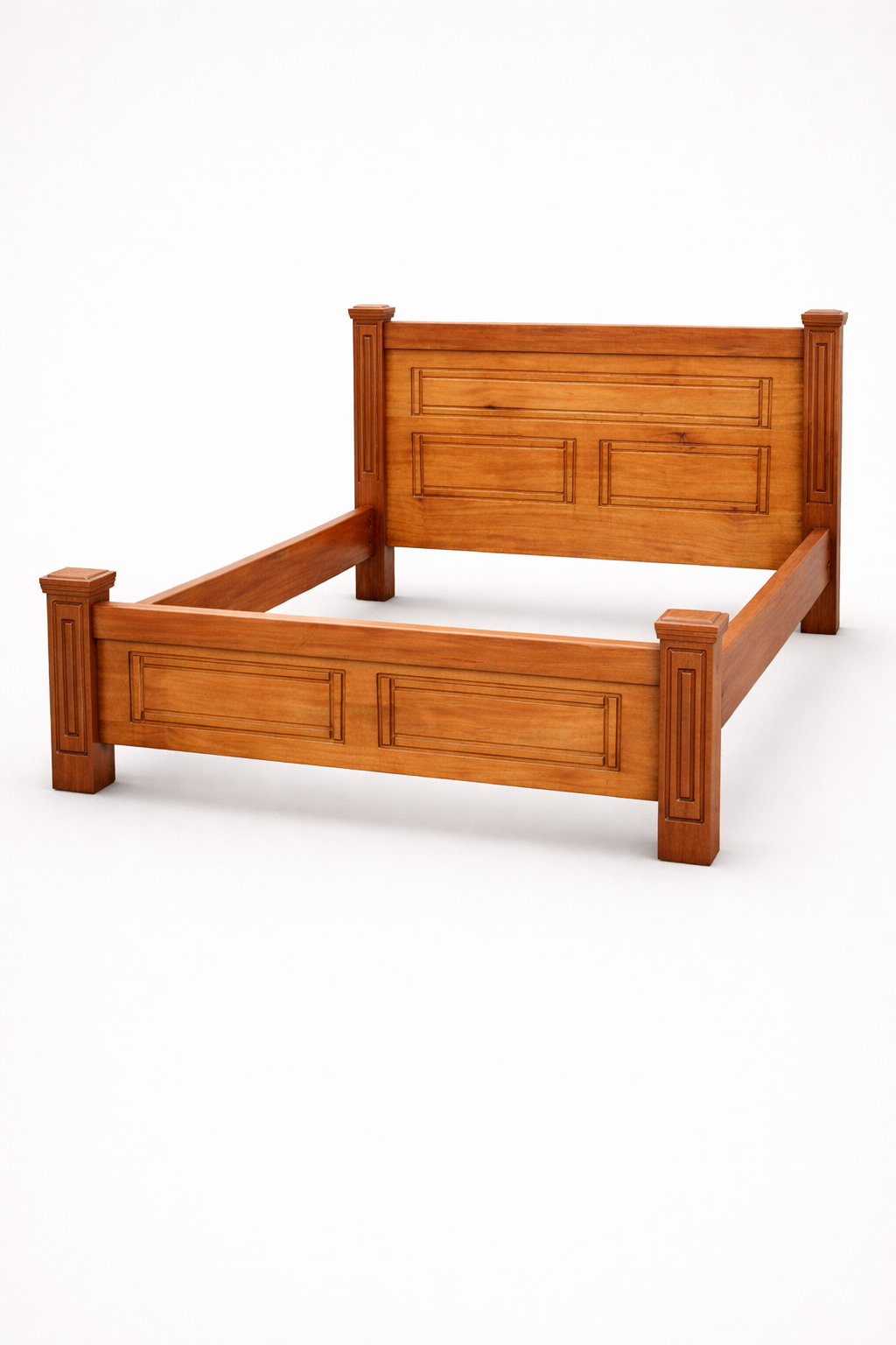 Mvua Solid Platform Bed — handcrafted African furniture by Ephraim furniture  in Kenya (view 3)