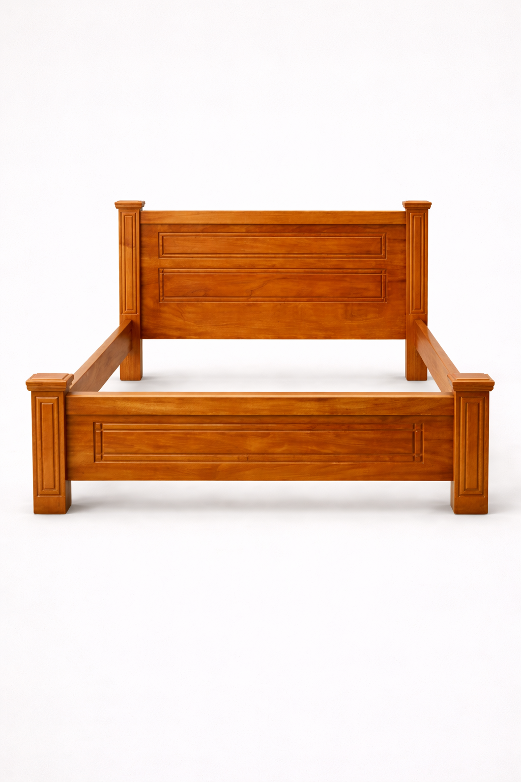 Mvua Solid Platform Bed — handcrafted African furniture by Ephraim furniture  in Kenya (view 2)